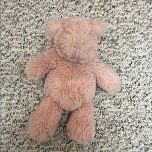Manhattan Toy Pink Peach Pig Bean Bag Plush Stuffed Animal Soft Toy 2013